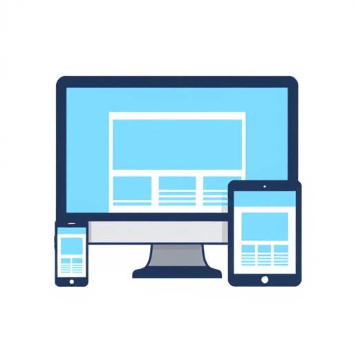 Icon showing a website adapting to different screen sizes